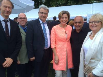 MdB Knoerig mit Mittelst�ndler aus dem Kreis Diepholz