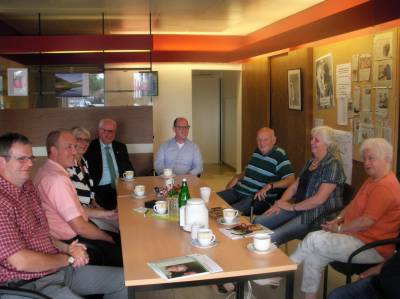 MdL Volker Meyer auf Sommertour 2014 Pflegeheim in Bassum