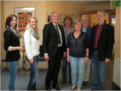 MdL Volker Meyer in der Syker DRK-Kindertagesst�tte Sternenhimmel
